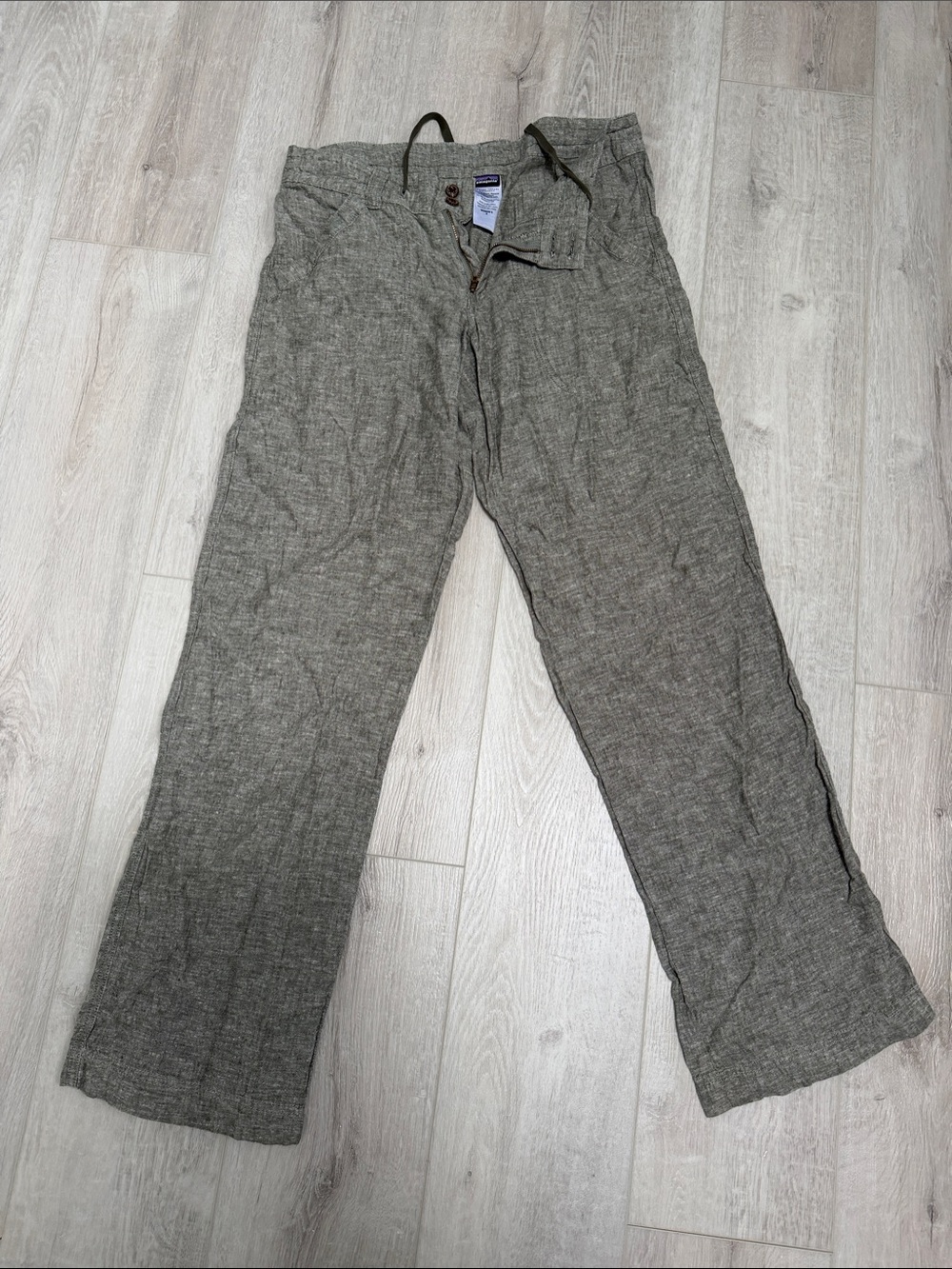 Patagonia Linen Blend Casual Pants - green